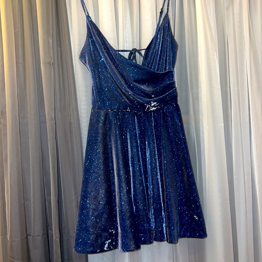 COPY - Size 3/4 Blue Windsor Homecoming Dress